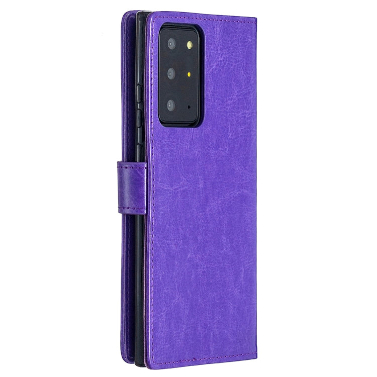 For Samsung Galaxy Note20 Ultra Crazy Horse Texture Horizontal Flip Leather Case with Holder & Card Slots & Wallet & Photo Frame