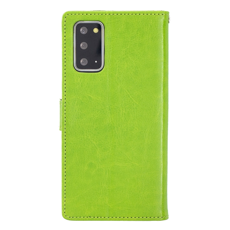 For Samsung Galaxy Note20 Ultra Crazy Horse Texture Horizontal Flip Leather Case with Holder & Card Slots & Wallet & Photo Frame