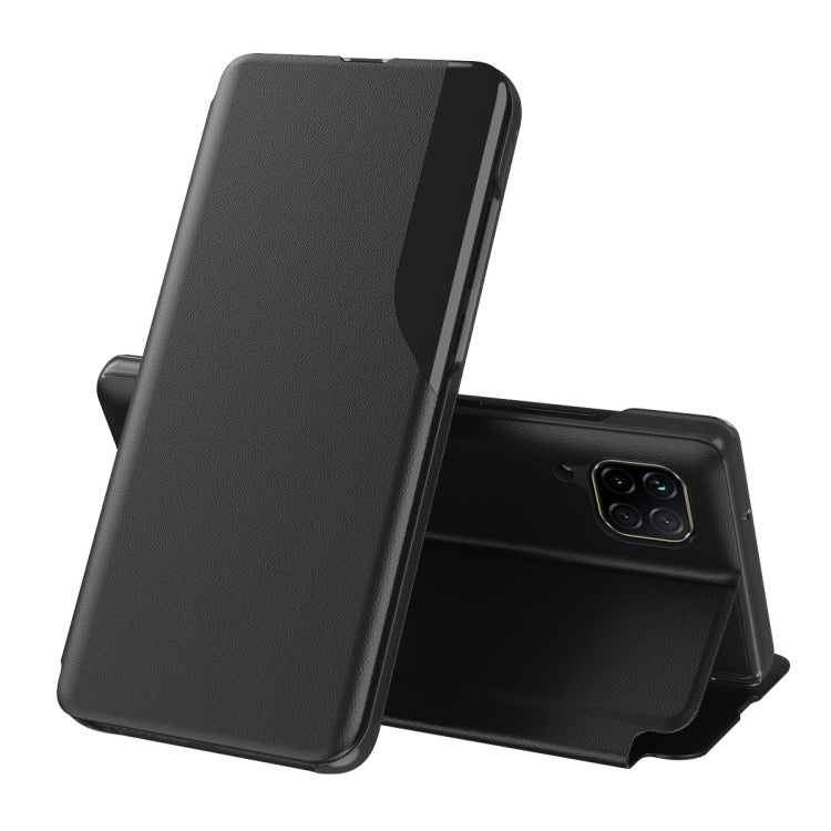 For Samsung Galaxy A42 Attraction Flip Holder Leather Phone Case