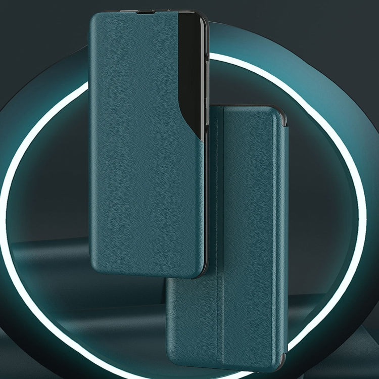 For iPhone 12 Pro Max Attraction Flip Holder Leather Phone Case