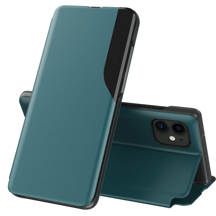 For iPhone 12 / 12 Pro Attraction Flip Holder Leather Phone Case