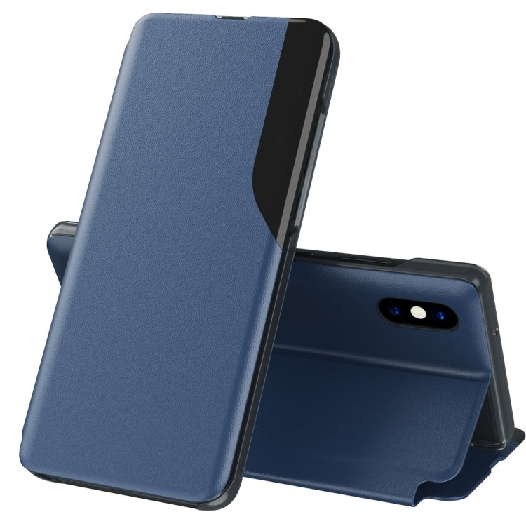 For iPhone X / XS Attraction Flip Holder Leather Phone Case