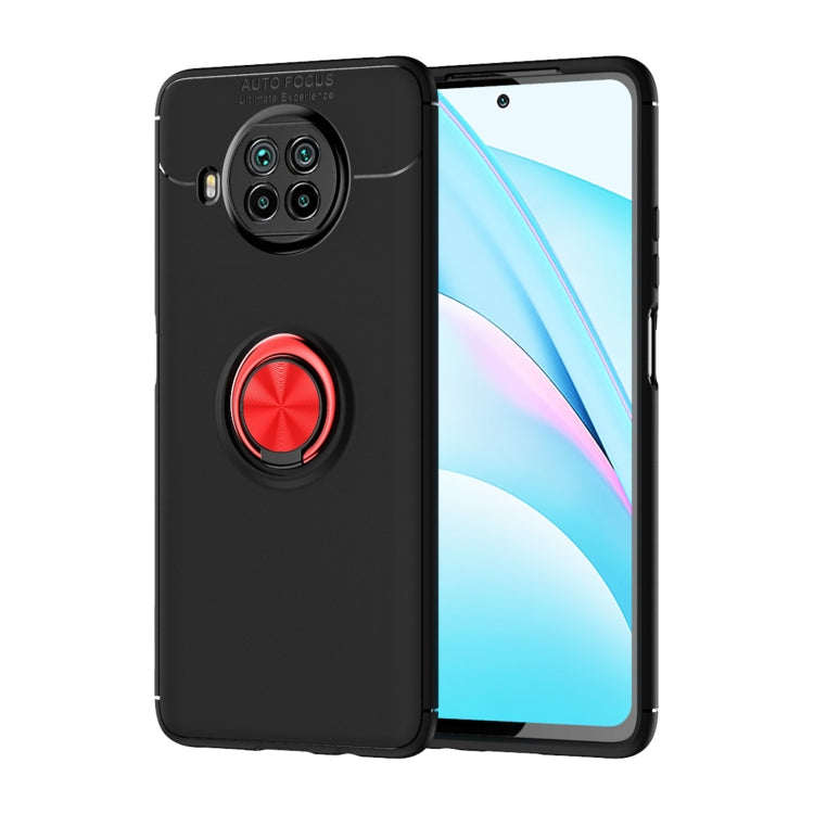 For Xiaomi Mi 10T Lite Metal Ring Holder 360 Degree Rotating TPU Case