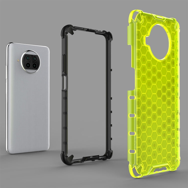 For Xiaomi Mi 10T Lite  Shockproof Honeycomb PC + TPU Case