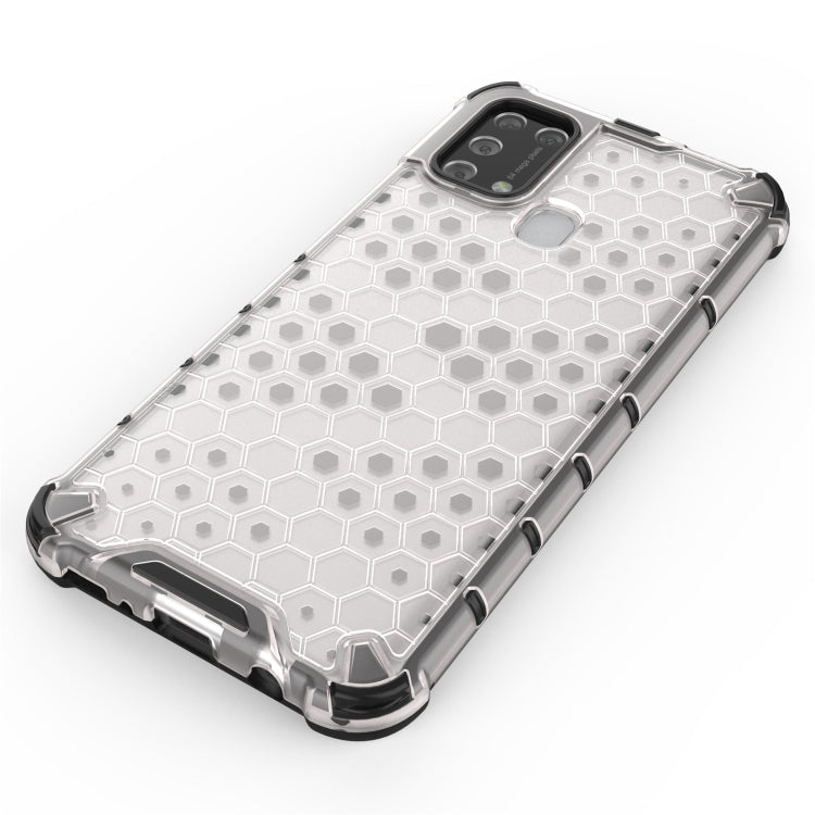 For Samsung Galaxy M31 Shockproof Honeycomb PC + TPU Case