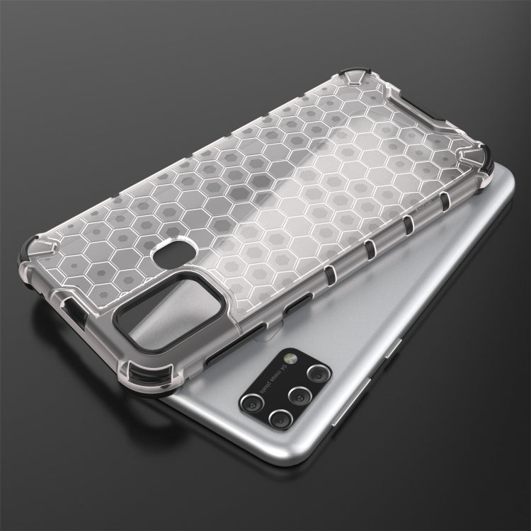 For Samsung Galaxy M31 Shockproof Honeycomb PC + TPU Case