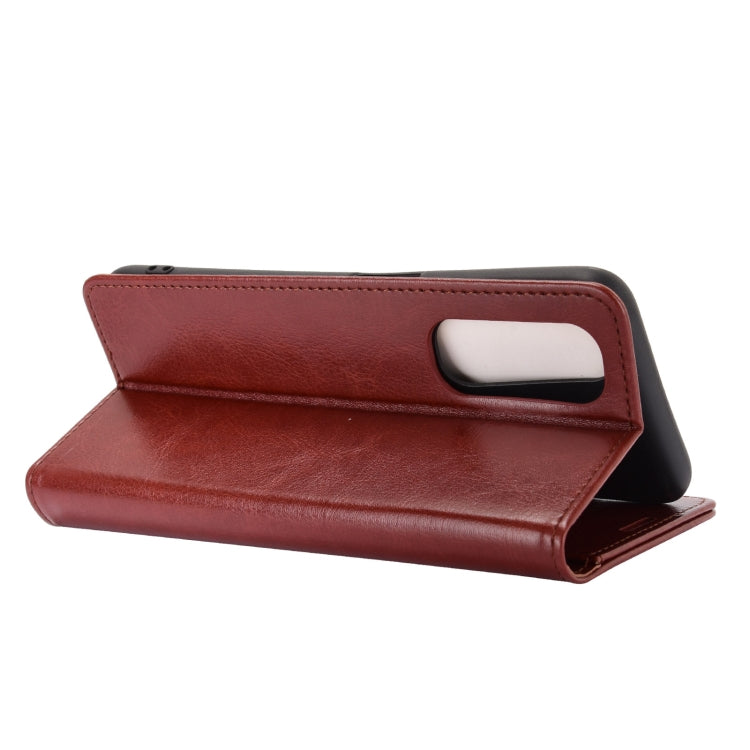 For OPPO Realme 7 R64 Texture Single Horizontal Flip Protective Case with Holder & Card Slots & Wallet& Photo Frame