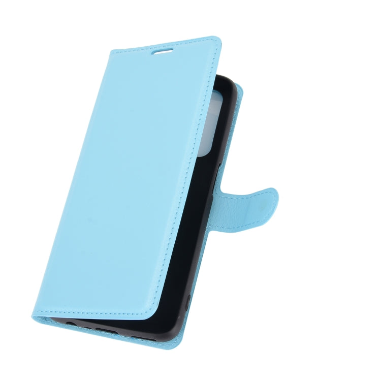 For OPPO Realme 7 Litchi Texture Horizontal Flip Protective Case with Holder & Card Slots & Wallet