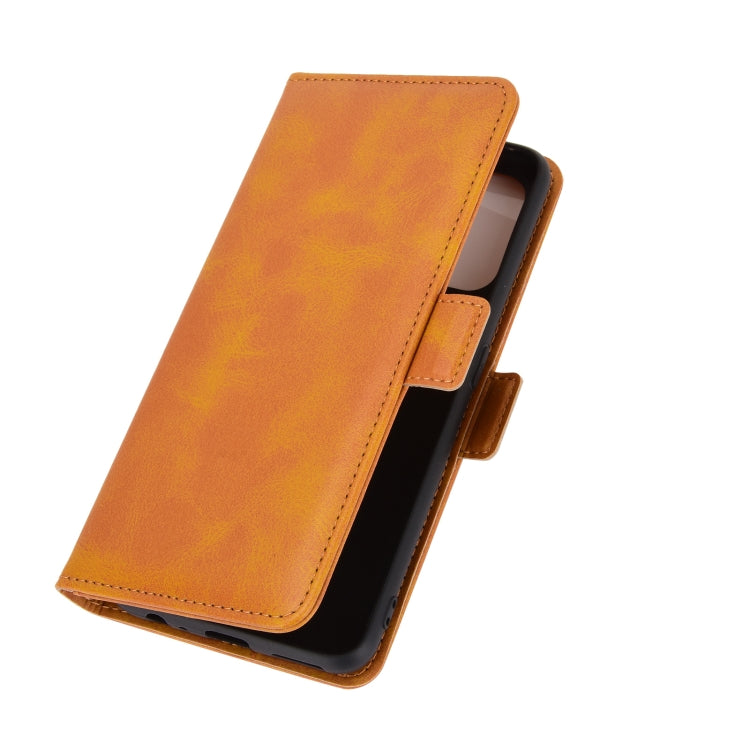 For OPPO Realme 7 Pro Dual-side Magnetic Buckle Horizontal Flip Leather Case with Holder & Card Slots & Wallet