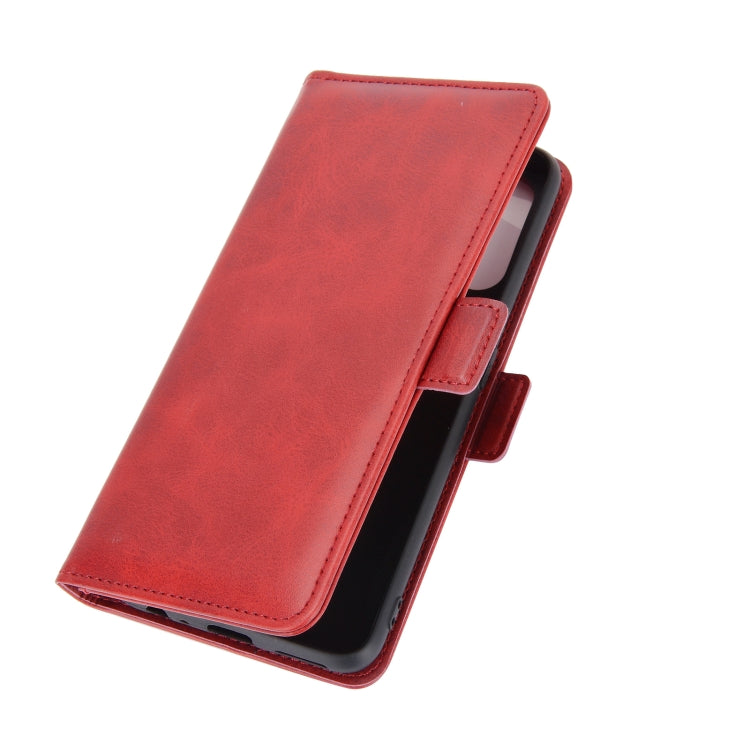 For OPPO Realme 7 Pro Dual-side Magnetic Buckle Horizontal Flip Leather Case with Holder & Card Slots & Wallet