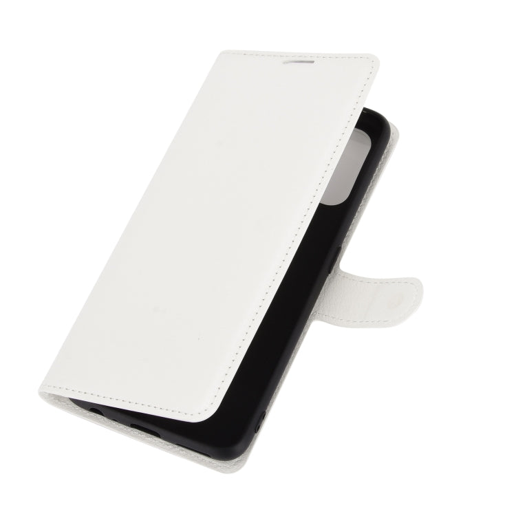 For OPPO Realme 7 Pro Litchi Texture Horizontal Flip Protective Case with Holder & Card Slots & Wallet