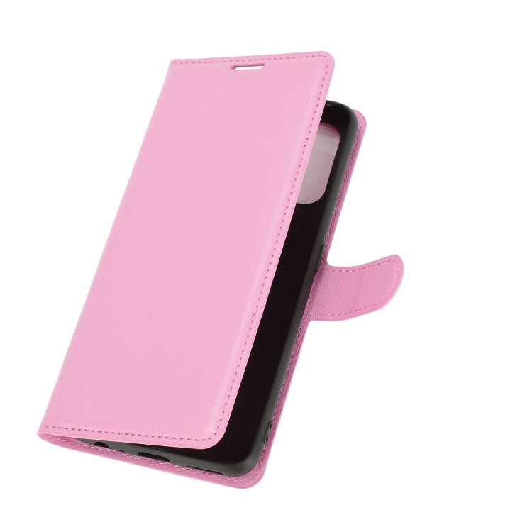 For OPPO Realme 7 Pro Litchi Texture Horizontal Flip Protective Case with Holder & Card Slots & Wallet