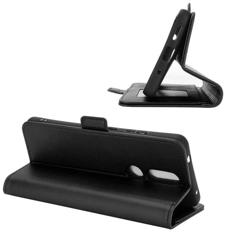 For Nokia 2.4 Dual-side Magnetic Buckle Horizontal Flip Leather Case with Holder & Card Slots & Wallet