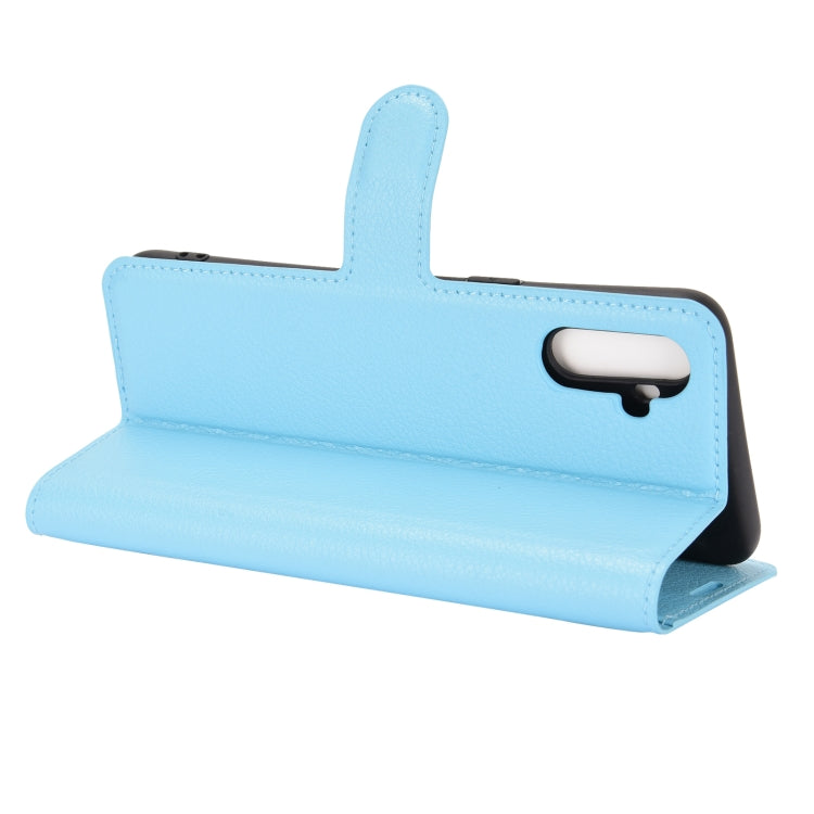 For OPPO Realme C3 Fingerprint-free version Litchi Texture Horizontal Flip Protective Case with Holder & Card Slots & Wallet