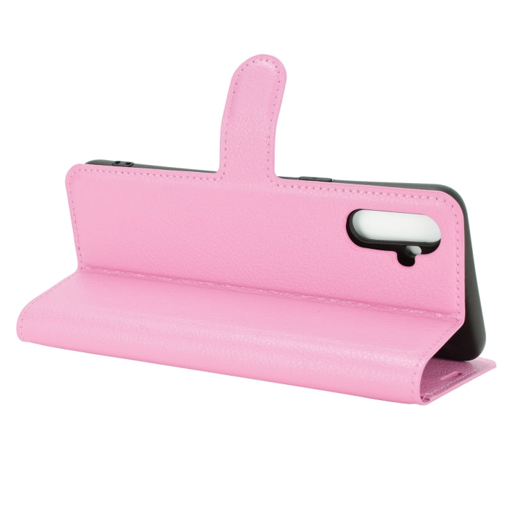 For OPPO Realme C3 Fingerprint-free version Litchi Texture Horizontal Flip Protective Case with Holder & Card Slots & Wallet