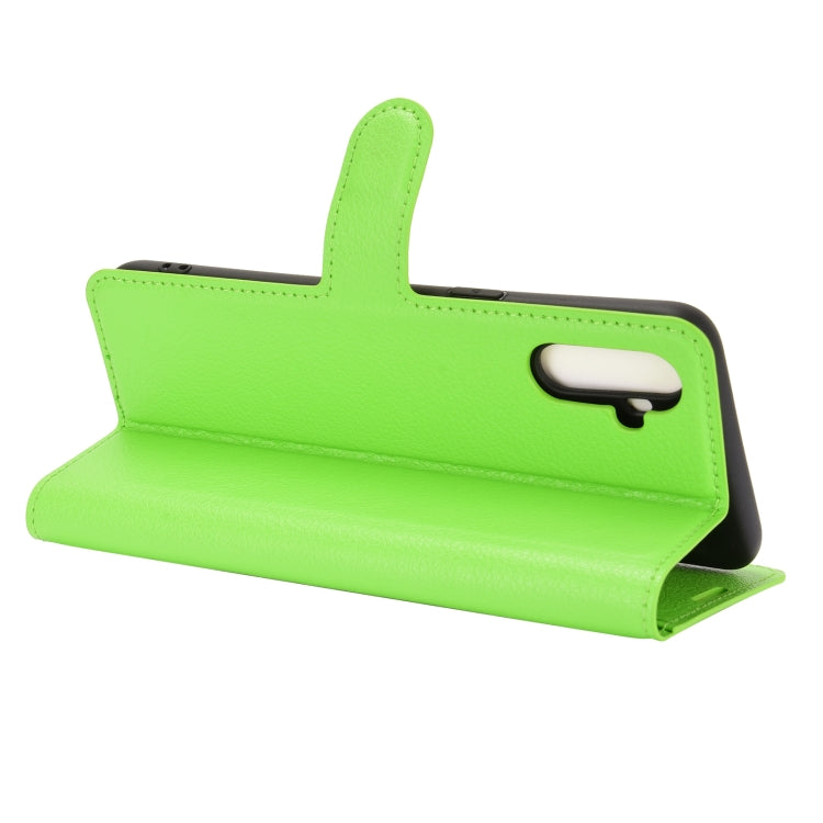 For OPPO Realme C3 Fingerprint-free version Litchi Texture Horizontal Flip Protective Case with Holder & Card Slots & Wallet