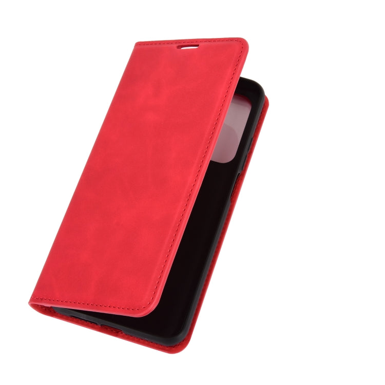 For Xiaomi Mi 10T / 10T Pro Retro-skin Business Magnetic Suction Leather Case with Holder & Card Slots & Wallet