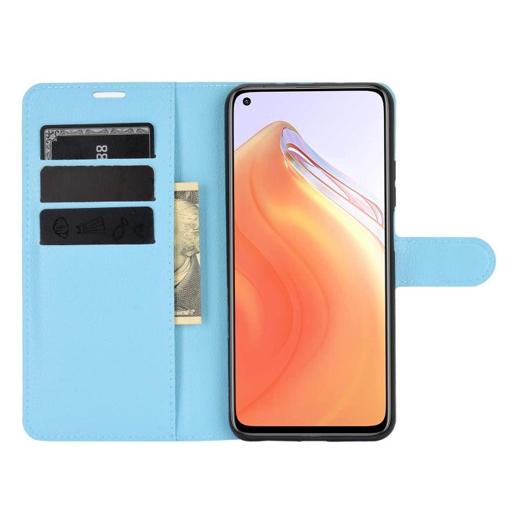 For Xiaomi Mi 10T / 10T Pro Litchi Texture Horizontal Flip Protective Case with Holder & Card Slots & Wallet