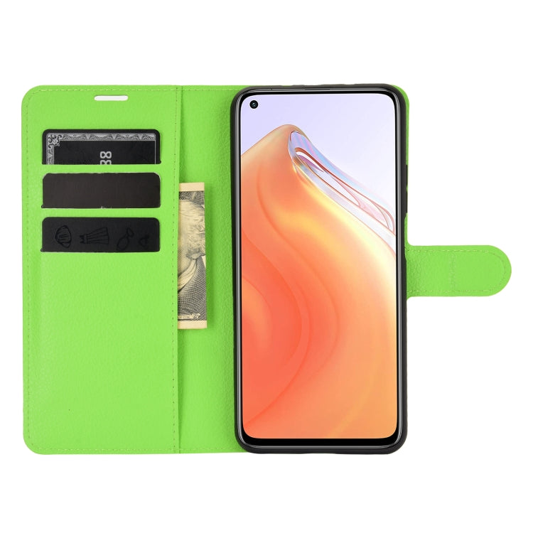 For Xiaomi Mi 10T / 10T Pro Litchi Texture Horizontal Flip Protective Case with Holder & Card Slots & Wallet