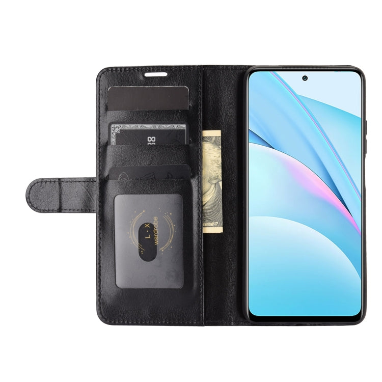 For Xiaomi Mi 10T Lite R64 Texture Single Horizontal Flip Protective Case with Holder & Card Slots & Wallet& Photo Frame