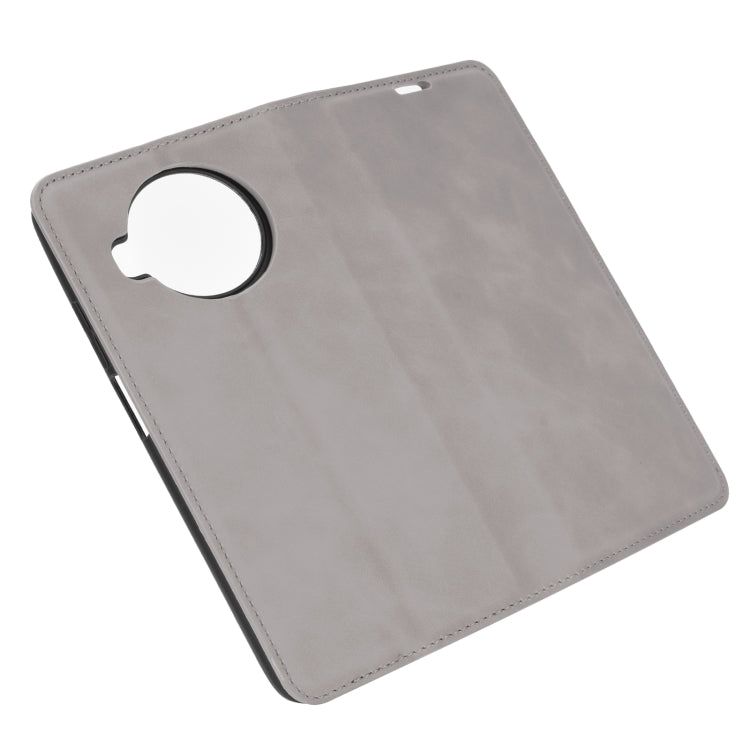 For Xiaomi Mi 10T Lite Retro-skin Business Magnetic Suction Leather Case with Holder & Card Slots & Wallet