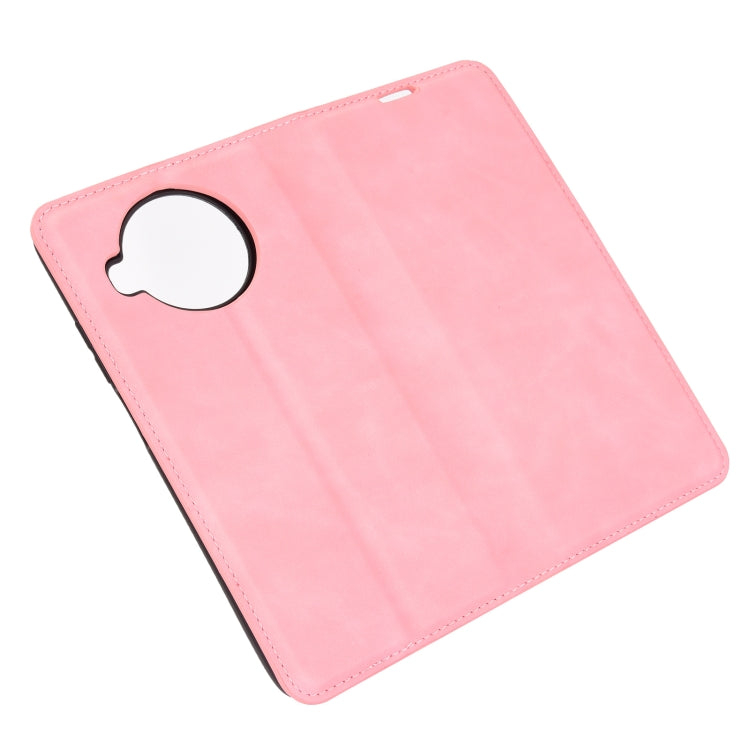 For Xiaomi Mi 10T Lite Retro-skin Business Magnetic Suction Leather Case with Holder & Card Slots & Wallet