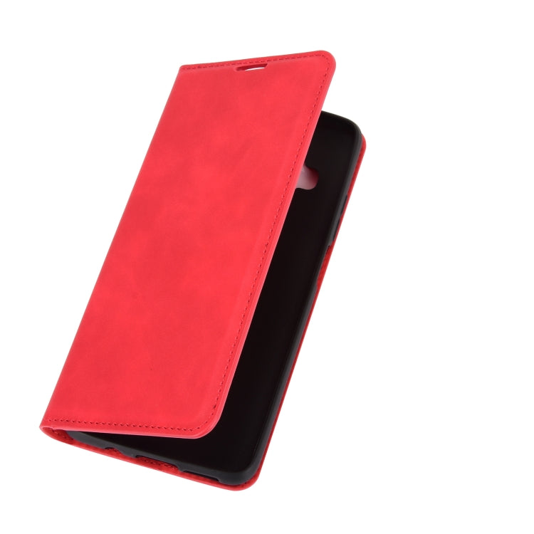 For Xiaomi Mi 10T Lite Retro-skin Business Magnetic Suction Leather Case with Holder & Card Slots & Wallet