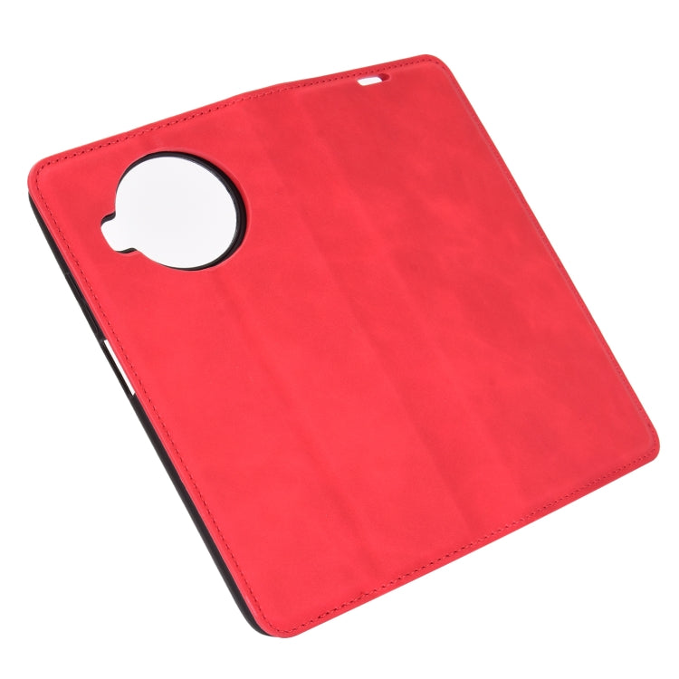 For Xiaomi Mi 10T Lite Retro-skin Business Magnetic Suction Leather Case with Holder & Card Slots & Wallet