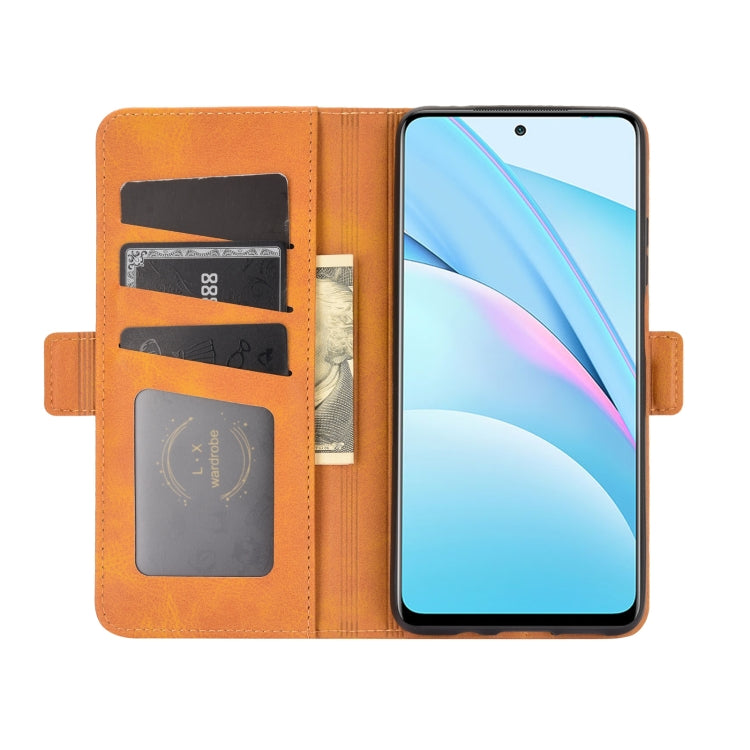 For Xiaomi Mi 10T Lite Dual-side Magnetic Buckle Horizontal Flip Leather Case with Holder & Card Slots & Wallet