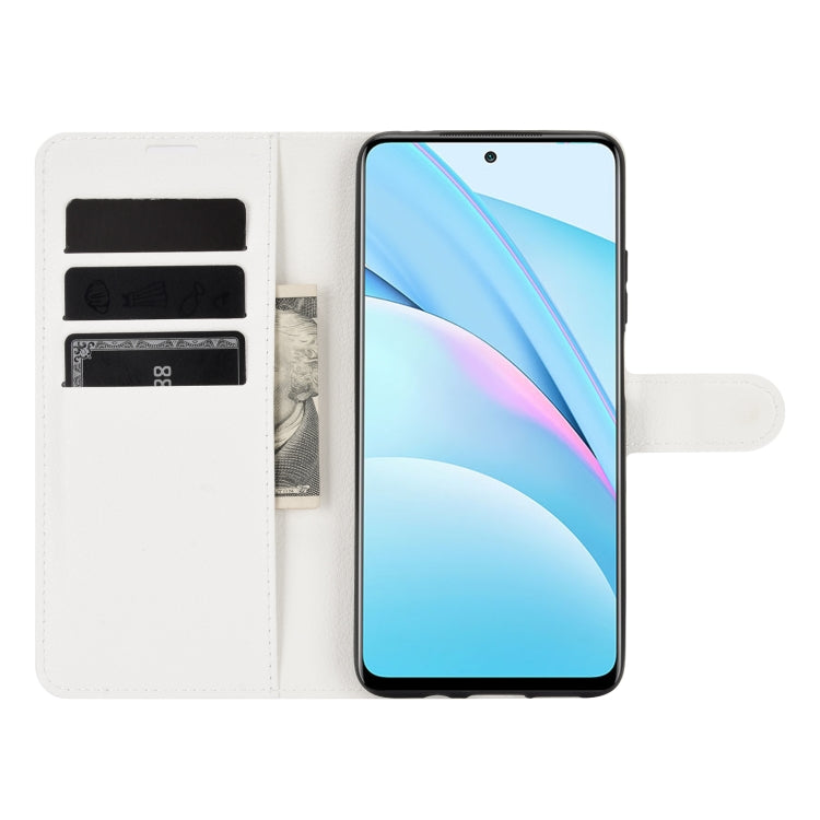 For Xiaomi Mi 10T Lite Litchi Texture Horizontal Flip Protective Case with Holder & Card Slots & Wallet