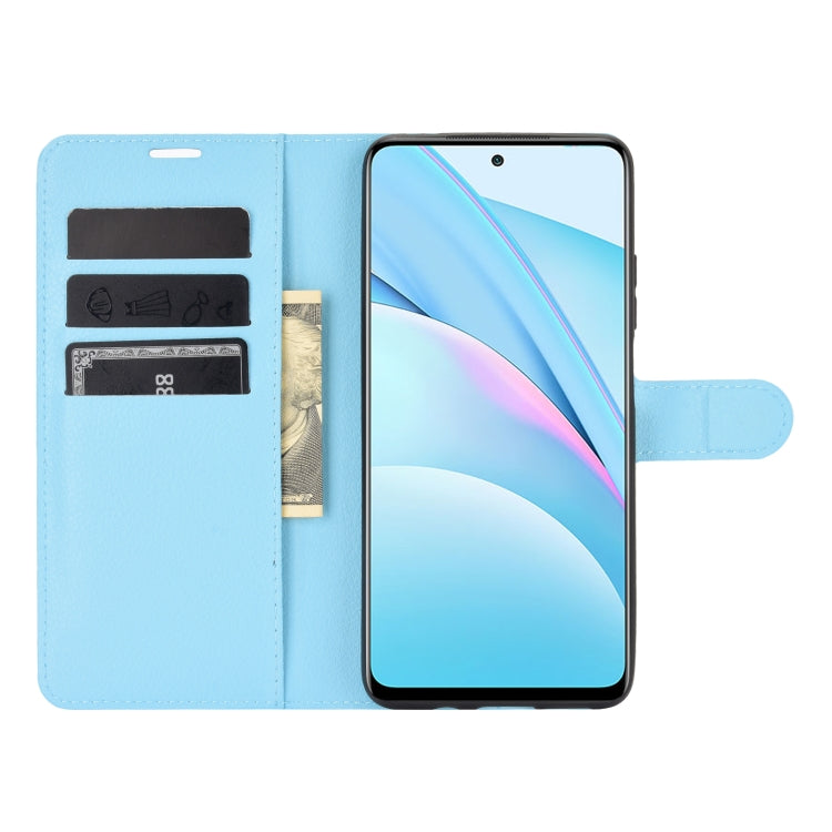 For Xiaomi Mi 10T Lite Litchi Texture Horizontal Flip Protective Case with Holder & Card Slots & Wallet