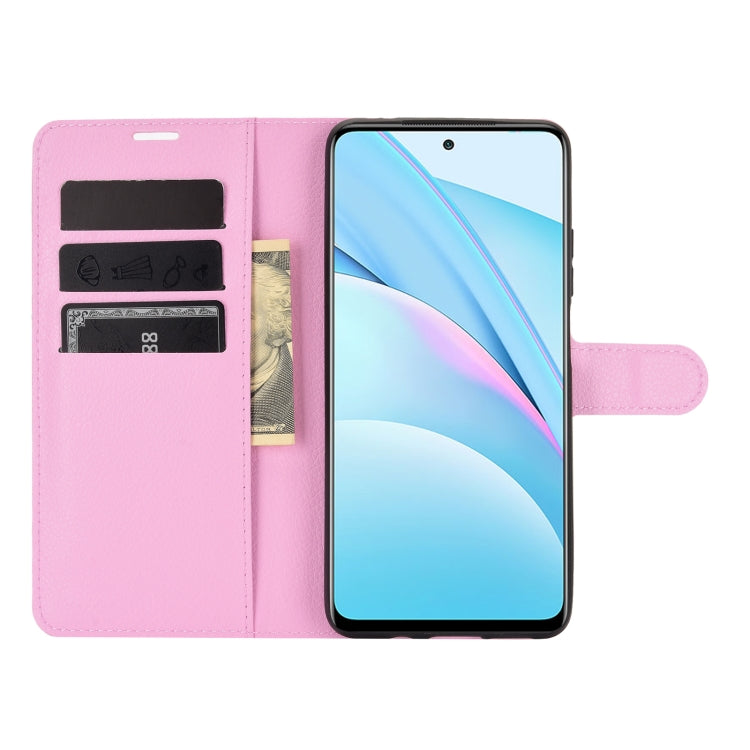 For Xiaomi Mi 10T Lite Litchi Texture Horizontal Flip Protective Case with Holder & Card Slots & Wallet