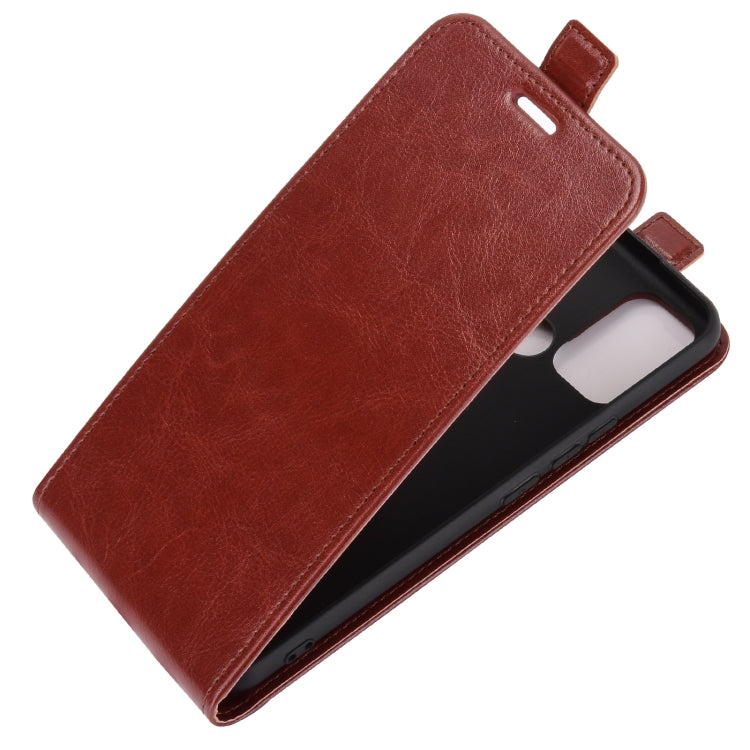 For OPPO Realme 7i / Realme C17 R64 Texture Single Vertical Flip Leather Protective Case with Card Slots & Photo Frame