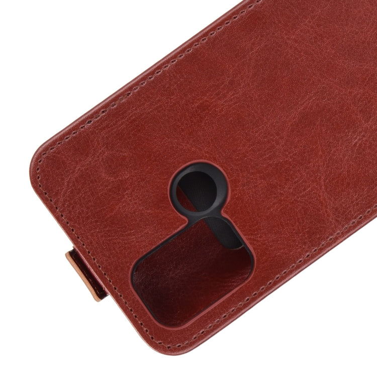 For OPPO Realme 7i / Realme C17 R64 Texture Single Vertical Flip Leather Protective Case with Card Slots & Photo Frame