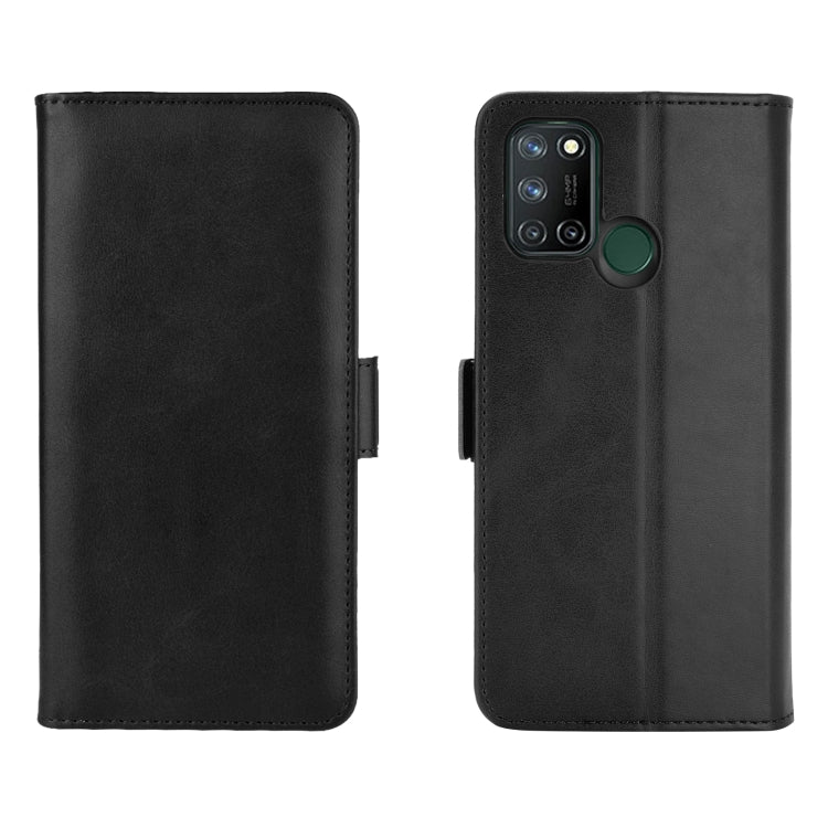 For OPPO Realme 7i / Realme C17 Dual-side Magnetic Buckle Horizontal Flip Leather Case with Holder & Card Slots & Wallet