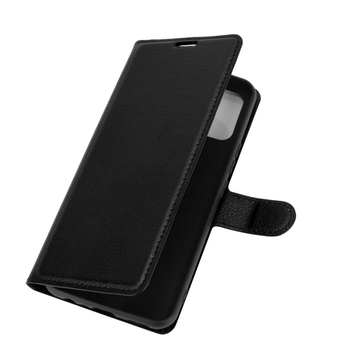 For OPPO Realme 7i / Realme C17 Litchi Texture Horizontal Flip Protective Case with Holder & Card Slots & Wallet