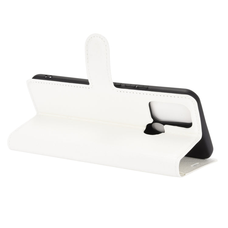 For OPPO Realme 7i / Realme C17 Litchi Texture Horizontal Flip Protective Case with Holder & Card Slots & Wallet