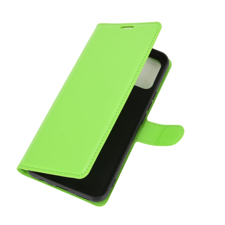 For OPPO Realme 7i / Realme C17 Litchi Texture Horizontal Flip Protective Case with Holder & Card Slots & Wallet