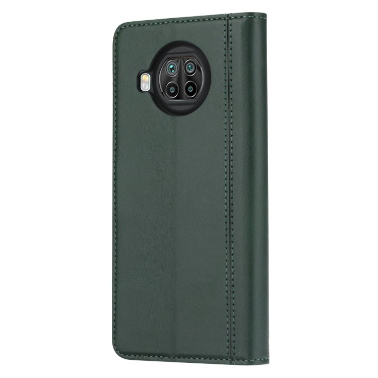 For Xiaomi Mi 10T Lite Calf Texture Double Fold Clasp Horizontal Flip Leather Case with Photo Frame & Holder & Card Slots & Wallet