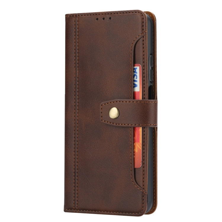 For Xiaomi Mi 10T Lite Calf Texture Double Fold Clasp Horizontal Flip Leather Case with Photo Frame & Holder & Card Slots & Wallet