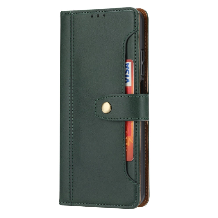 For Samsung Galaxy S20 FE / S20 Lite Calf Texture Double Fold Clasp Horizontal Flip Leather Case with Photo Frame & Holder & Card Slots & Wallet