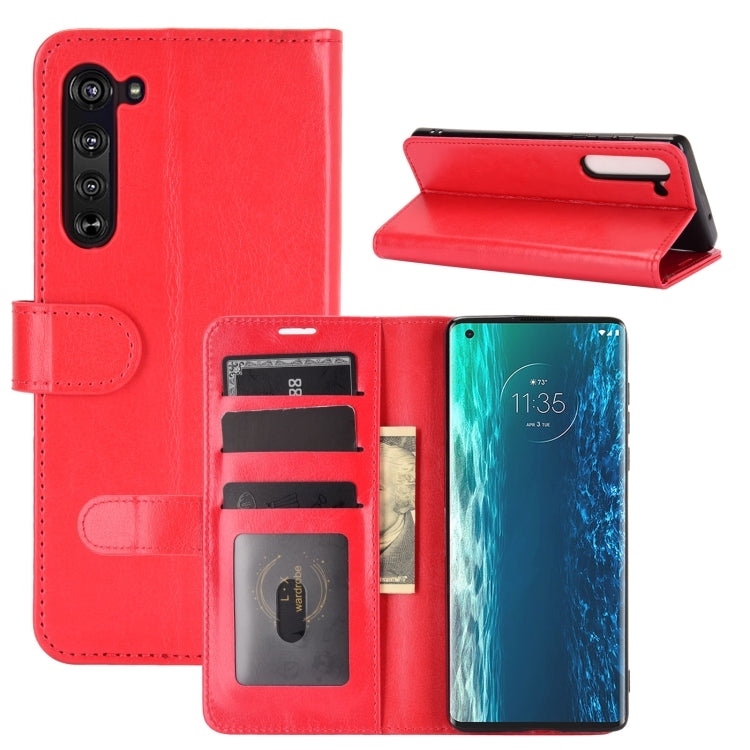 For Motorola Edge R64 Texture Single Horizontal Flip Protective Case with Holder & Card Slots & Wallet& Photo Frame