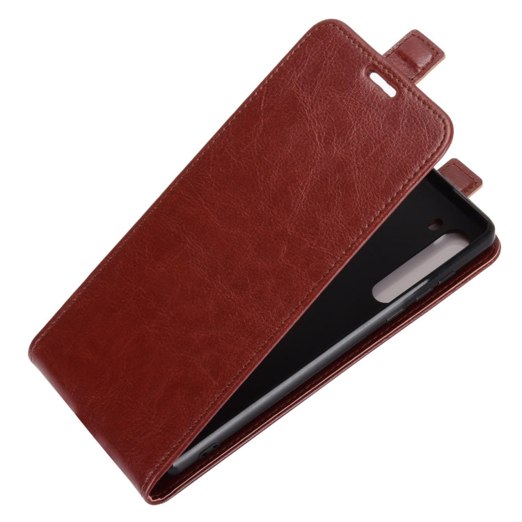 For Motorola Edge R64 Texture Single Vertical Flip Leather Protective Case with Card Slots & Photo Frame