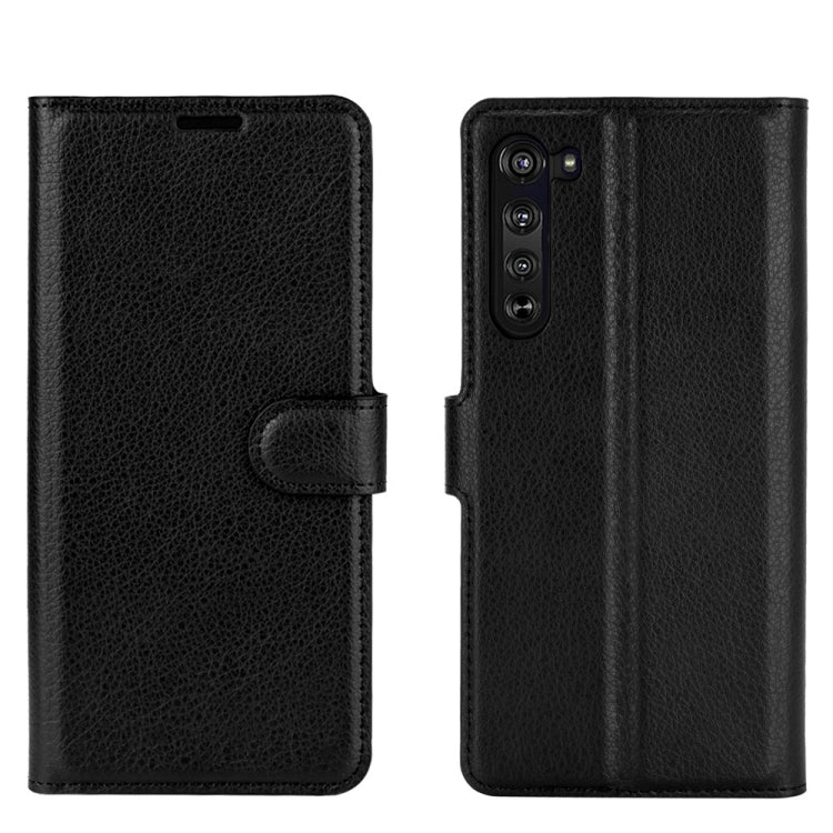 For Motorola Edge Litchi Texture Horizontal Flip Protective Case with Holder & Card Slots & Wallet
