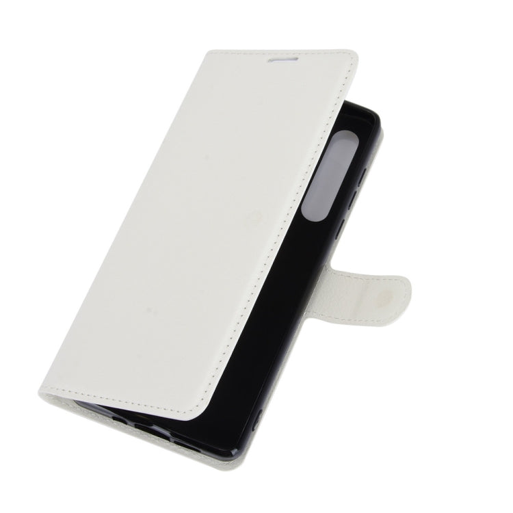 For Motorola Edge Litchi Texture Horizontal Flip Protective Case with Holder & Card Slots & Wallet