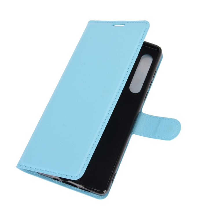 For Motorola Edge Litchi Texture Horizontal Flip Protective Case with Holder & Card Slots & Wallet