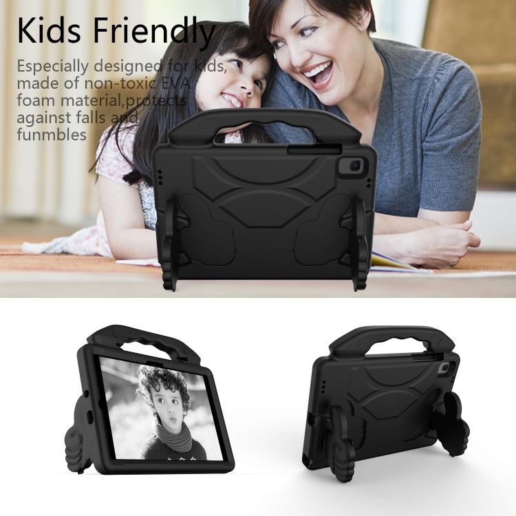 For Samsung Galaxy Tab A7 10.4(2020)T500/T505 EVA Material Children Flat Anti Falling Cover Protective Shell With Thumb Bracket