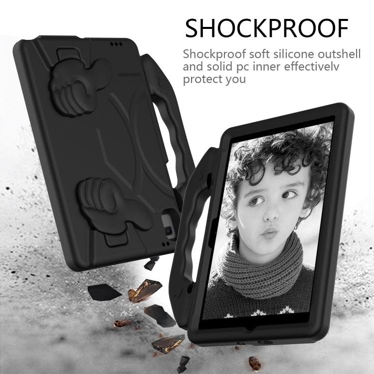 For Samsung Galaxy Tab A7 10.4(2020)T500/T505 EVA Material Children Flat Anti Falling Cover Protective Shell With Thumb Bracket