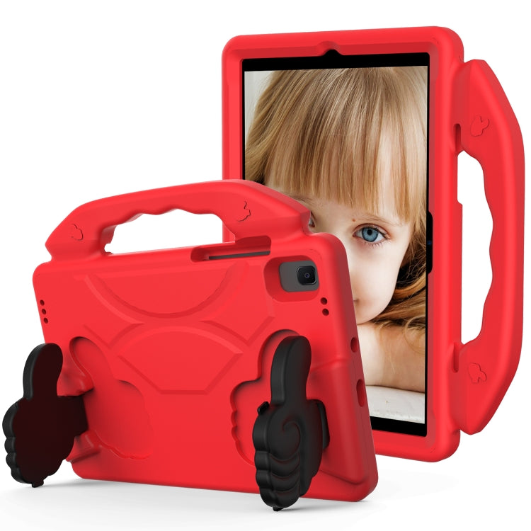 For Samsung Galaxy Tab A7 10.4(2020)T500/T505 EVA Material Children Flat Anti Falling Cover Protective Shell With Thumb Bracket