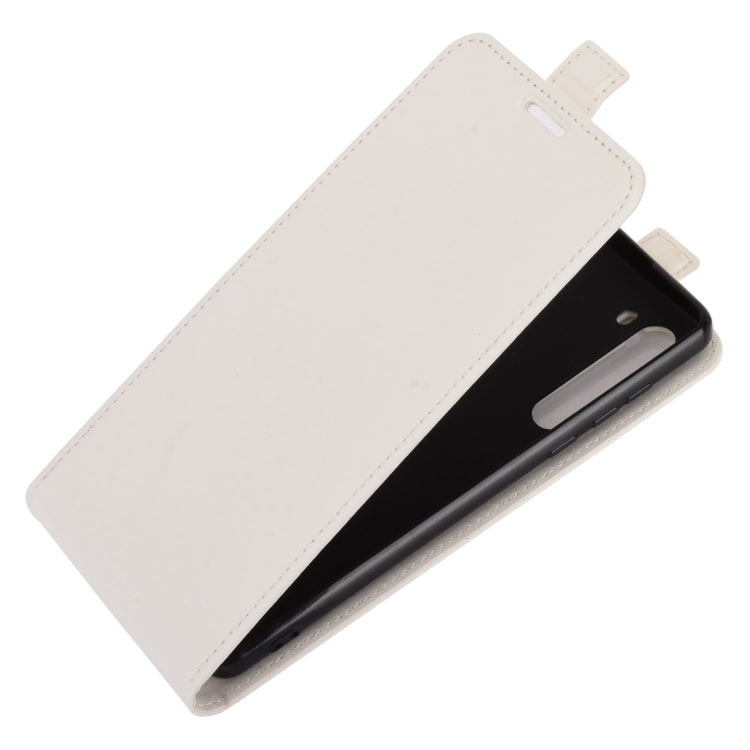 For Motorola Moto Edge R64 Texture Single Vertical Flip Leather Protective Case with Card Slots & Photo Frame